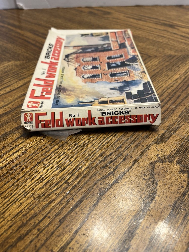 Vintage Bandai Fieldwork Accessory Bricks Building Model Kit