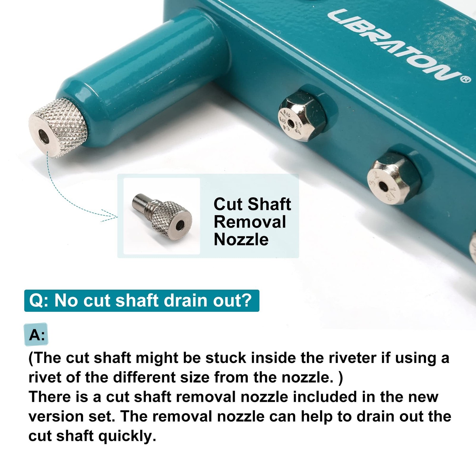 Rivet Gun, Rivet Gun Kit, Pop Rivet Gun, 80PCs Metal Rivets and 4 Drill Bits,...