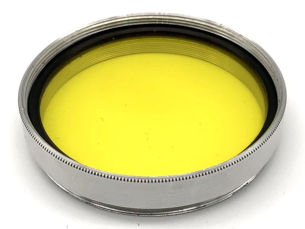 Arnz color filter 49 mm filter yellow-medium/light yellow approx. 3 x (202) filter thread