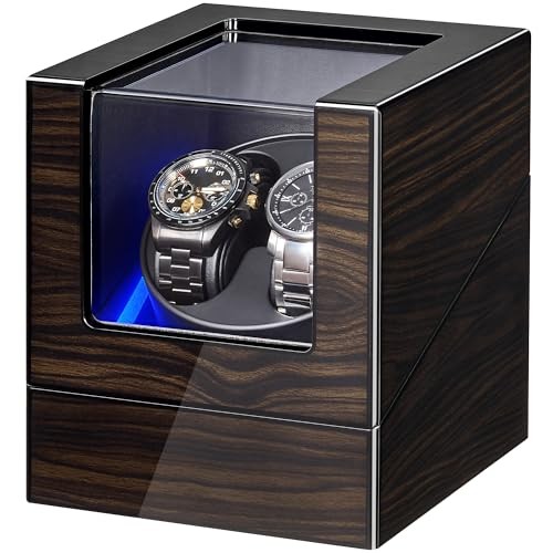 Watch Winder for Automatic Watches,Double Automatic Watch Winder Box with