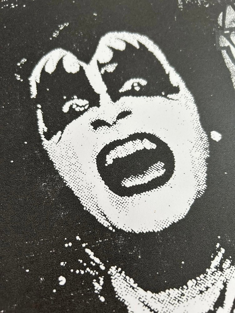 Kiss - SUPER RARE Hand Pulled Print - Small Batch