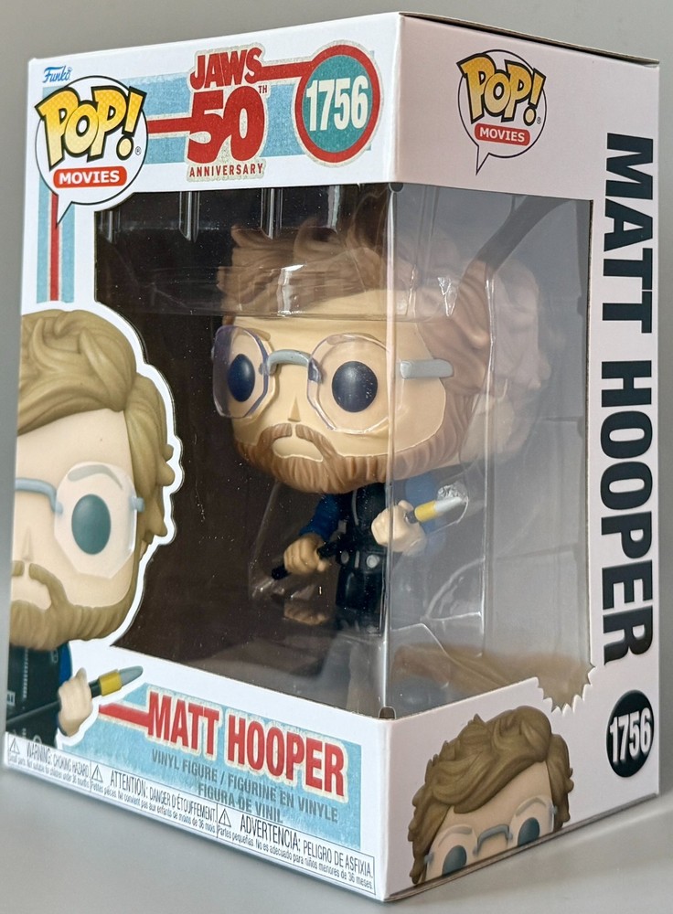 Funko Pop! Jaws (50th Anniversary) Matt Hooper #1756