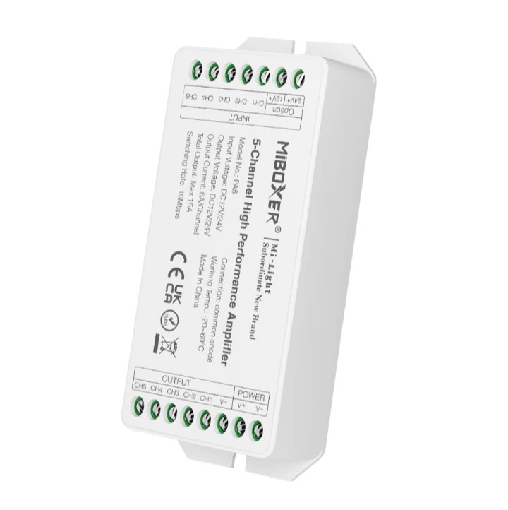 PA5 - 5-Channel High Performance Amplifier