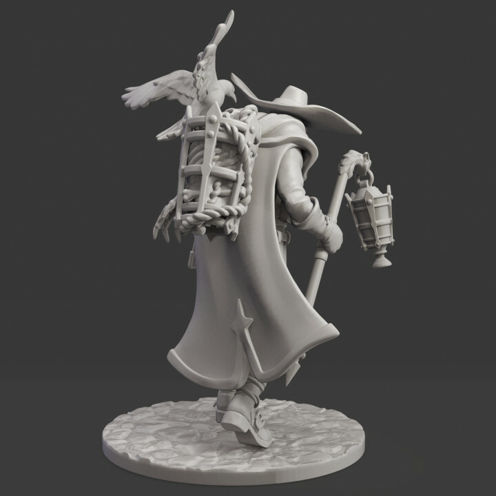 Dr. Corvus Miniature | D&D DnD | RPG | Mini