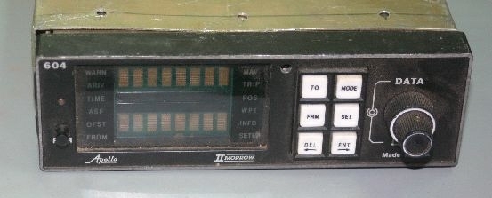 II MORROW APOLLO 604 with Tray! Loran-C Navigator Avionics