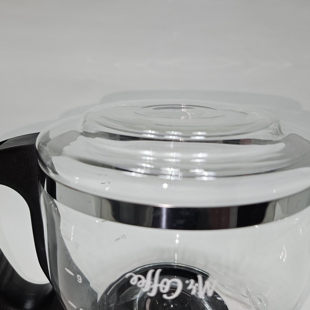 MR COFFEE ~ 12 Cup Glass Replacement Carafe ~ Black