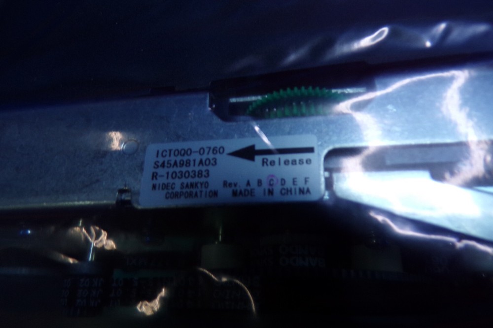 Nidec Sankyo ICT3Q8-3A2761 ATM Card Reader