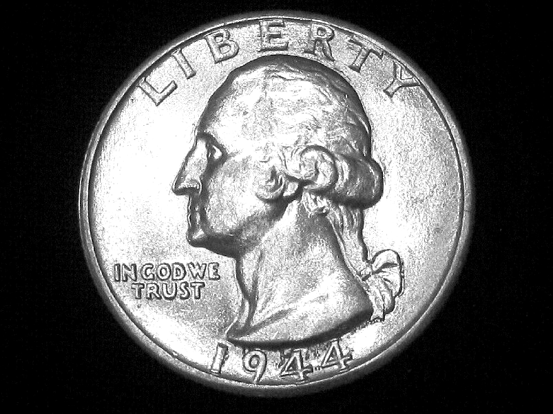 1944-D Washington Quarter --- Choice Uncirculated