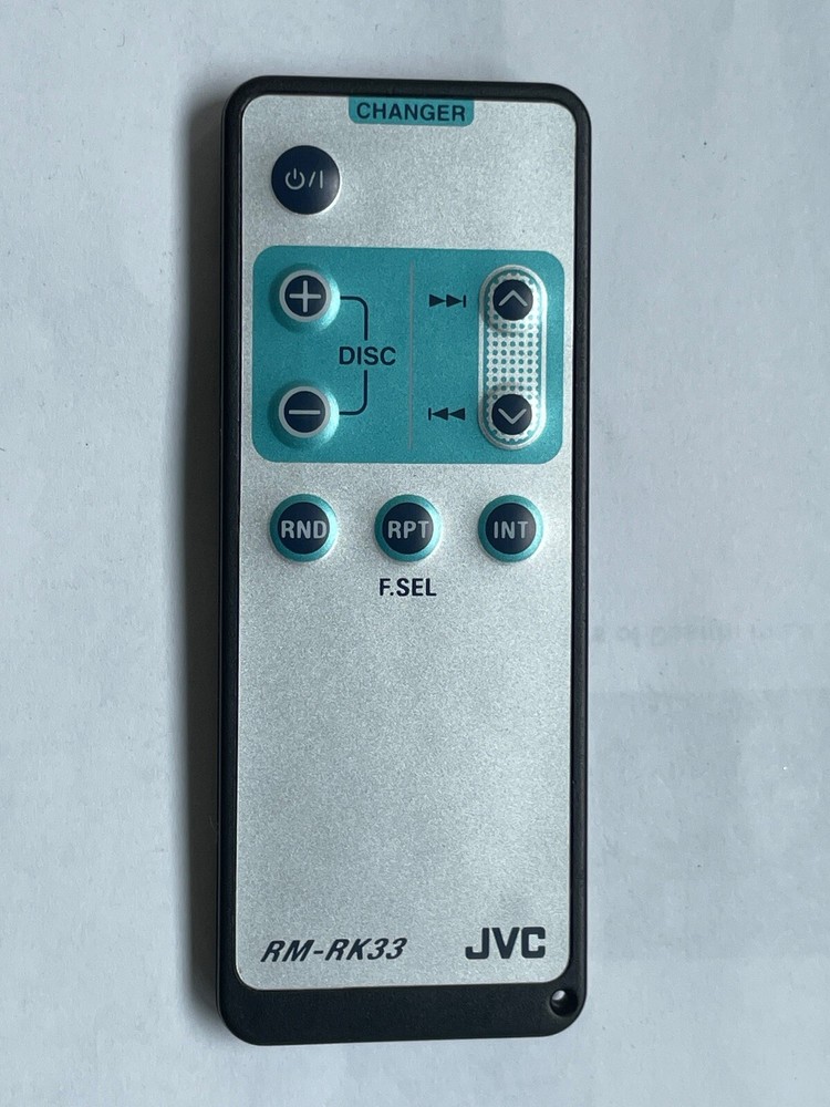 JVC RM-RK33 REMOTE CD CHANGER CONTROL JVC RM-RK33 REMOTE CONTROL OEM🟠🟠