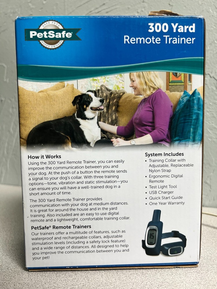 PetSafe 300 Yard Remote Trainer Dog Training Collar