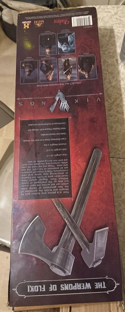 Shadow Cutlery AXE & ADZ Combo Replicas Fully Functional Viking Axes