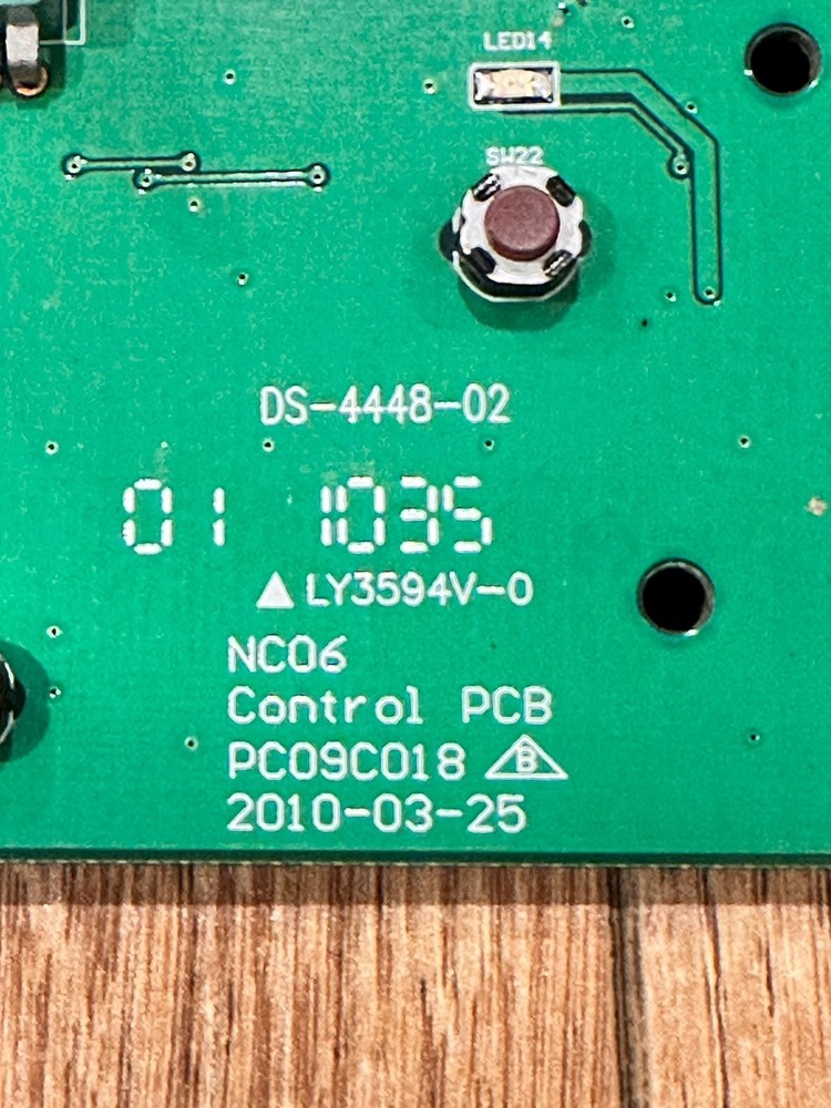 Numark Mixdeck Double Deck Controller Control PCB.......PC09C018