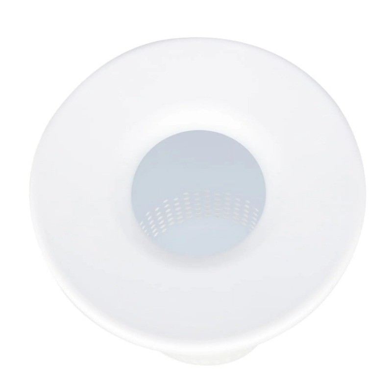 Mainstays White Round Lidded Hamper, All Ages