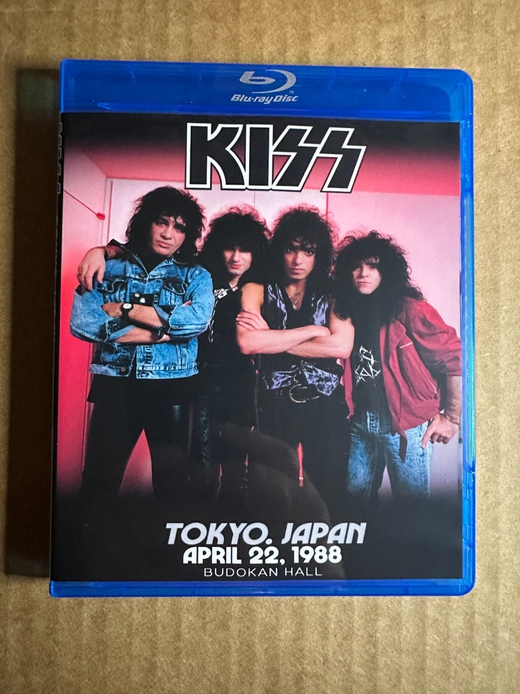 KISS - Live in Japan 1988 Remastered Blu-ray Bruce Kulick Paul Gene Simmons