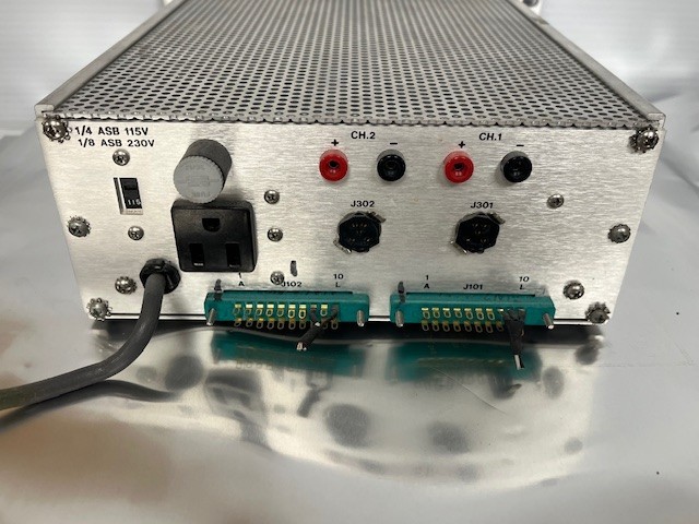 MKS TYPE 286 TC GAUGE CONTROLLER, 2 CHANNEL