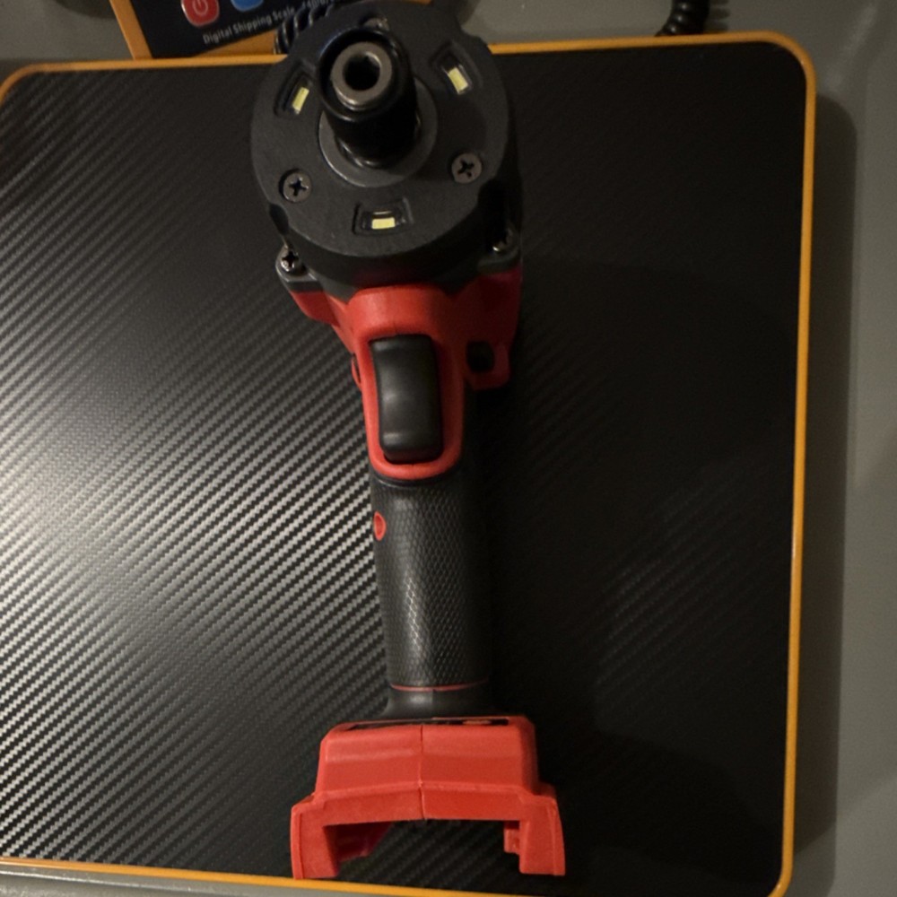 Milwaukee Brushless Impact Driver Red Black Battery LED Light
