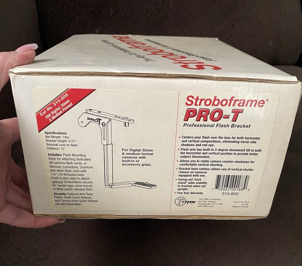 Stroboframe PRO-T Professional Flash Bracket for Camera