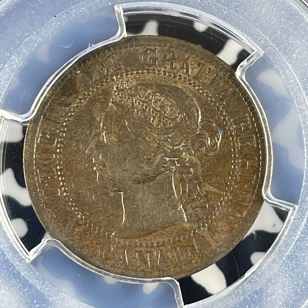 1895 Canada Large Cent PCGS MS62BN Lot#G2148 Nice UNC!