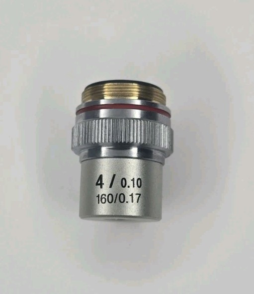 OMAX 4 / 0.10 160/0.17 MICROSCOPE OBJECTIVE