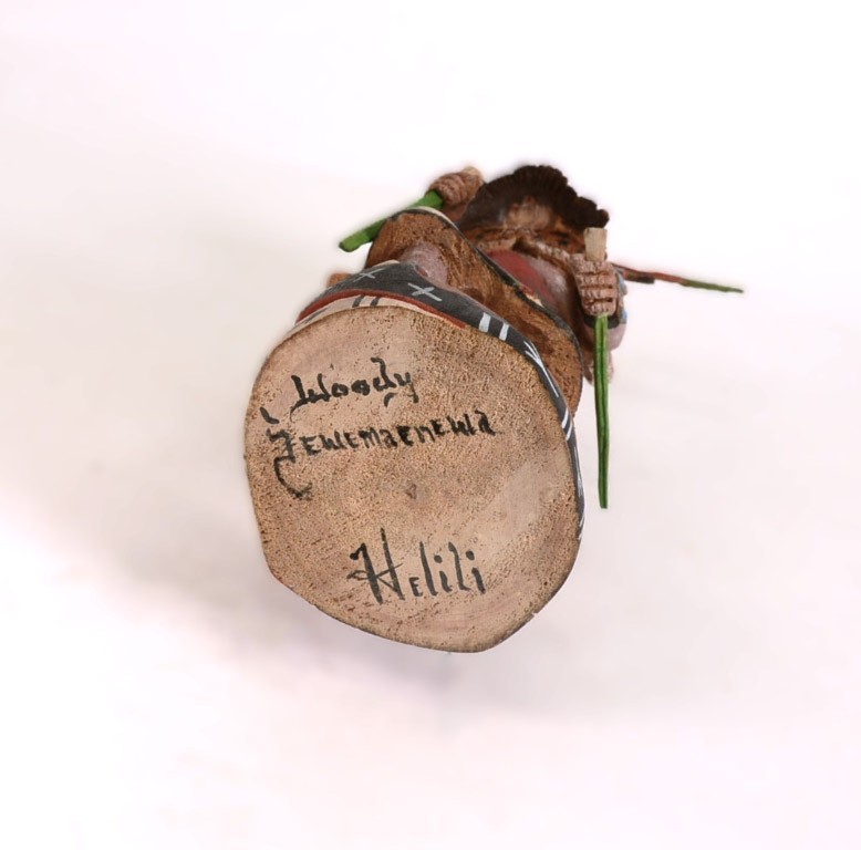 Hopi Kachina "Helili" By Woody Jewemcanewa