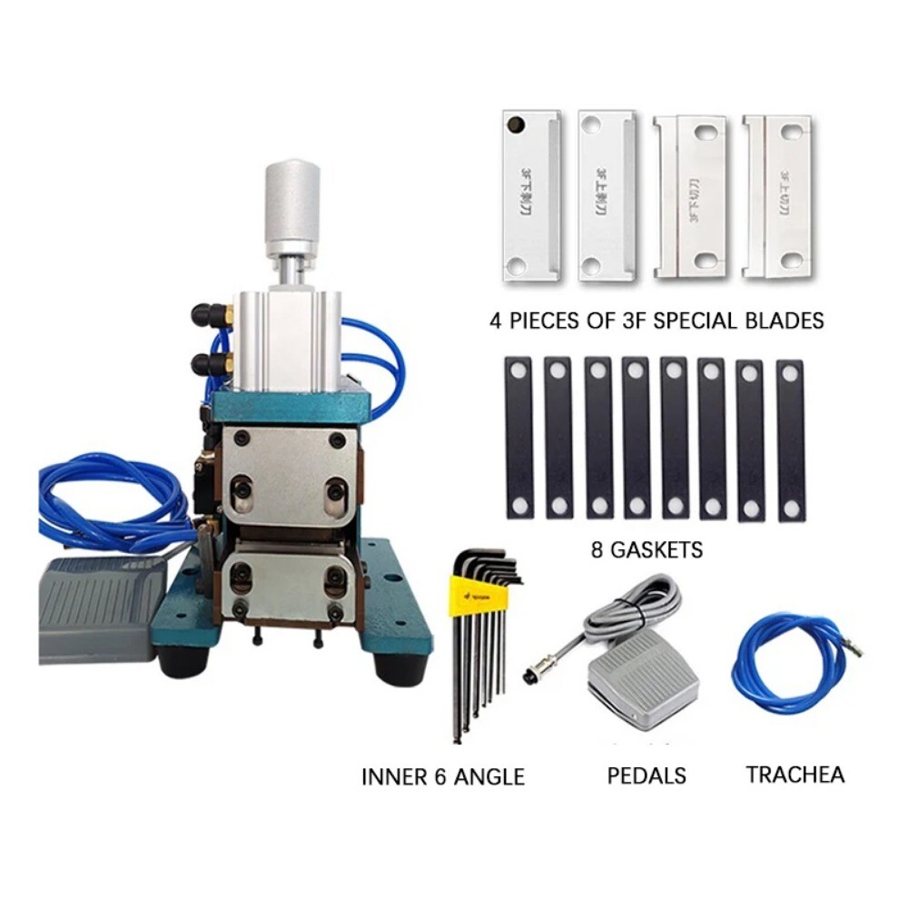 3F Core Wire Pneumatic Stripping Machine Blade Peeling and Peeling Automatic