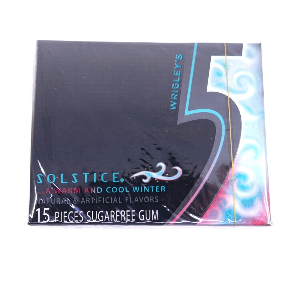 1 pack SOLSTICE Wrigley's 5 gum **Collectible**