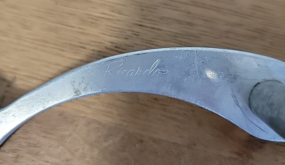 Engraved Ricardo Low Port Horse Bit