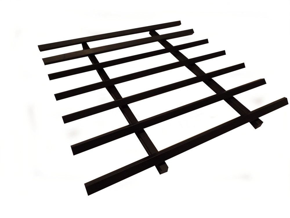 FIRE PIT GRATE SQUARE FLAT NO LEGS (SEVERAL MEASURES)