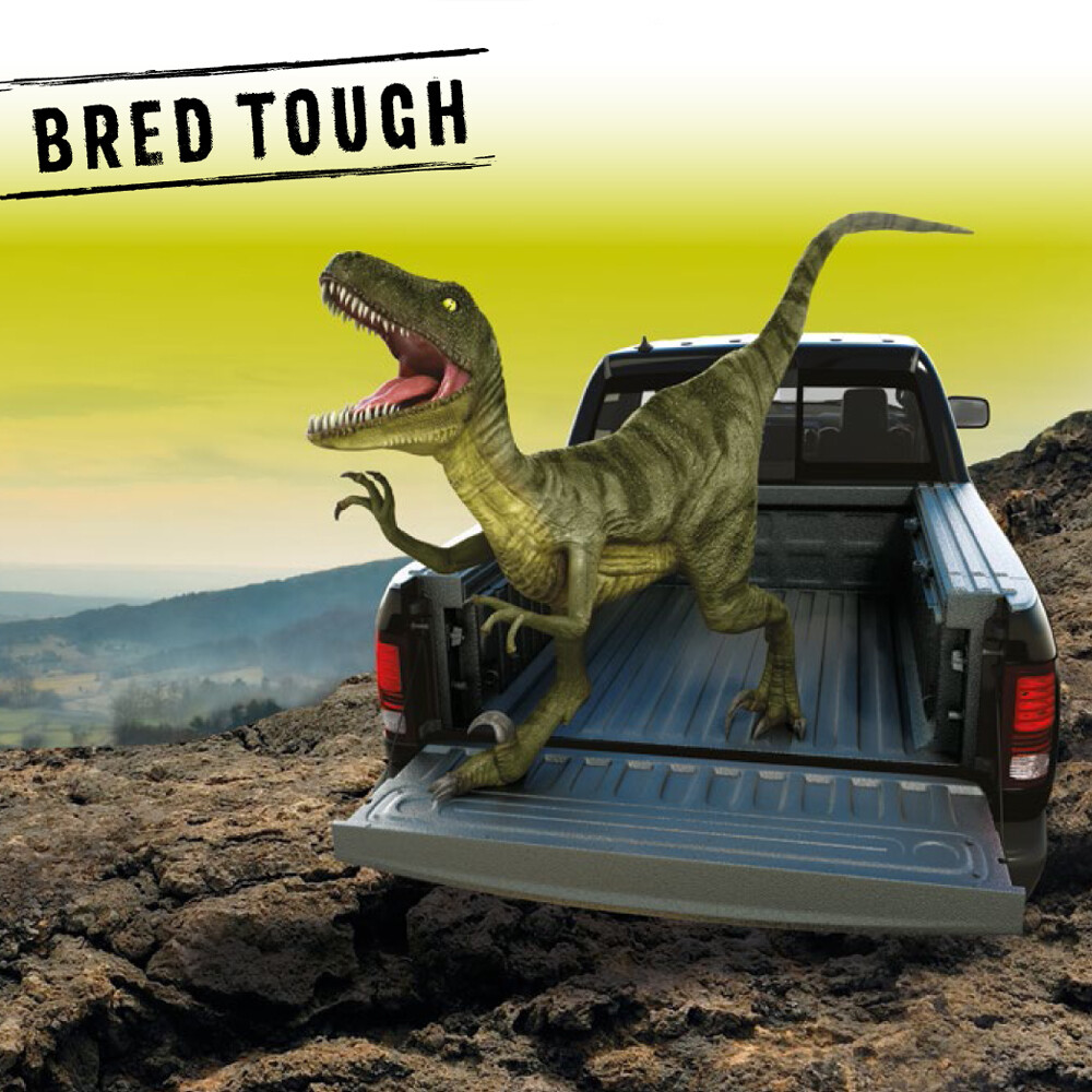 U-POL Raptor Tintable Spray-On Truck Bed Liner Kit,Tray & Brush, 8 Liters