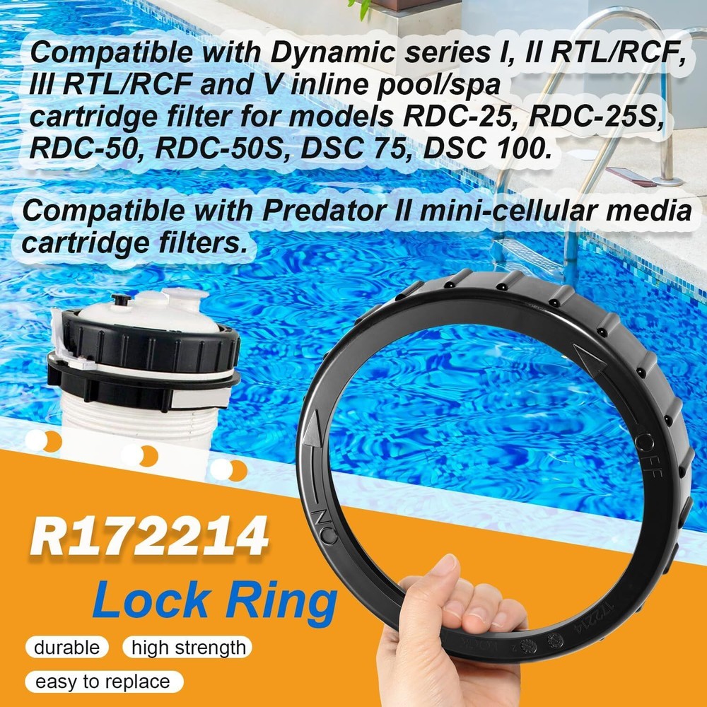 Replacement for R172214 Lock Ring for Dynamic Series I, II &III RTL/RCF,V Inline