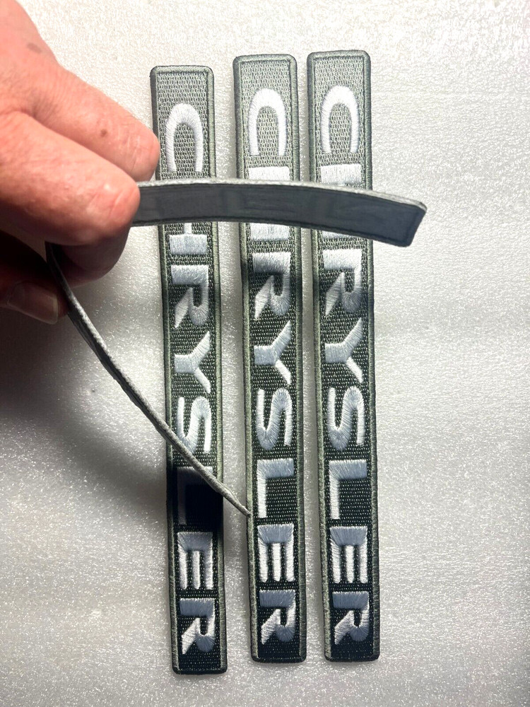 Chrysler patch chrysler patch car patch CHRYSLER PATCH 9.5" long iron or sew