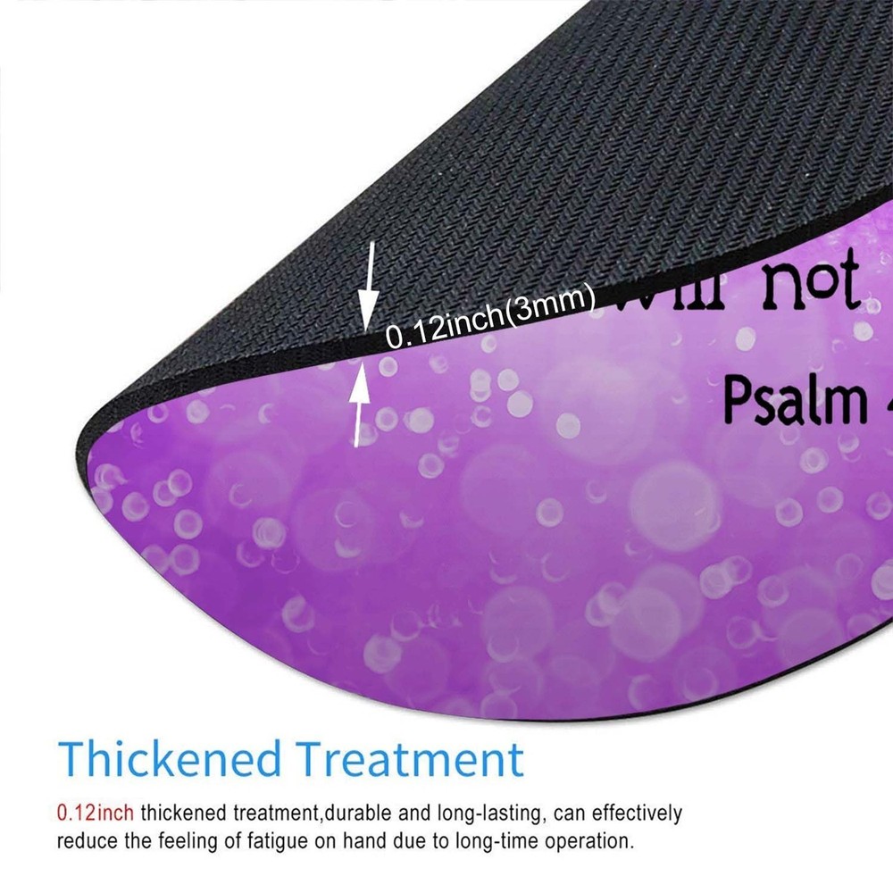 Mouse Pad, Mouse Mat Round Mouse Pad Non-Slip Rubber Base Round Mousepad for ...