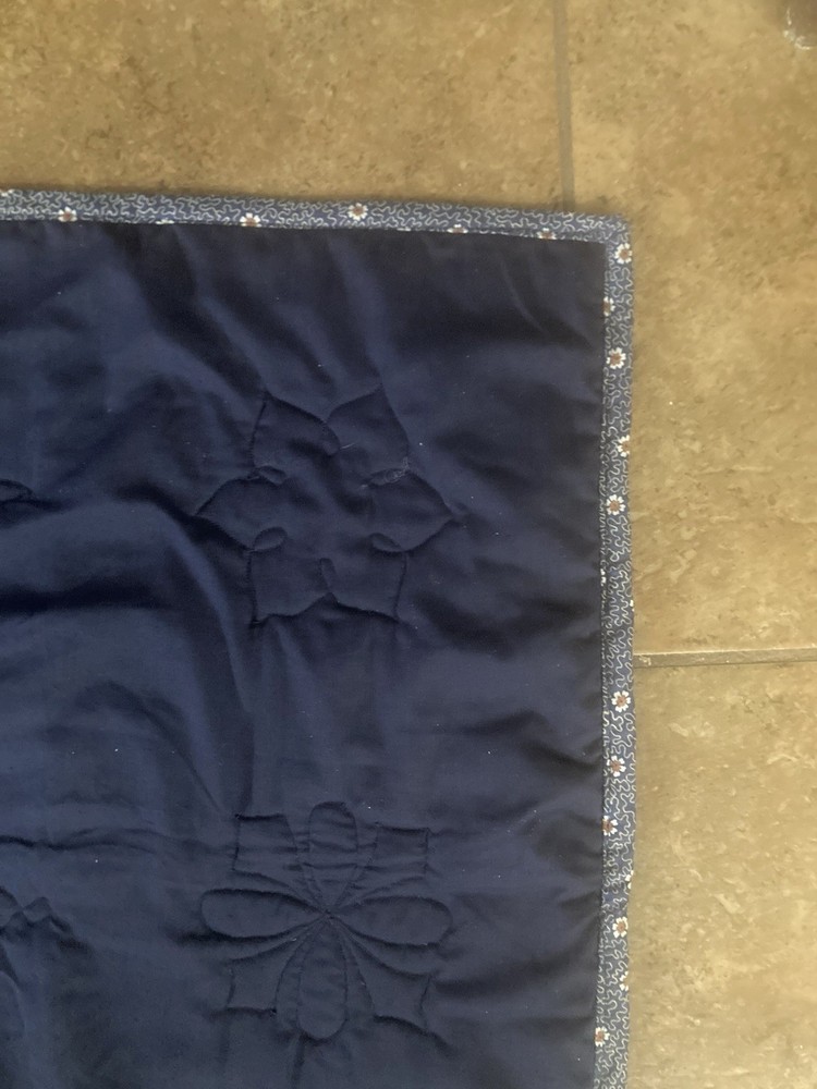 Handmade Patchwork Lap Quilt 32” X 48”