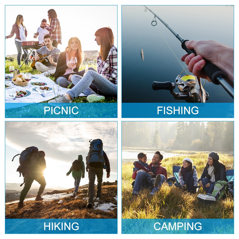 40-50L Waterproof Backpack Rain Cover with Vertical Strap M Red