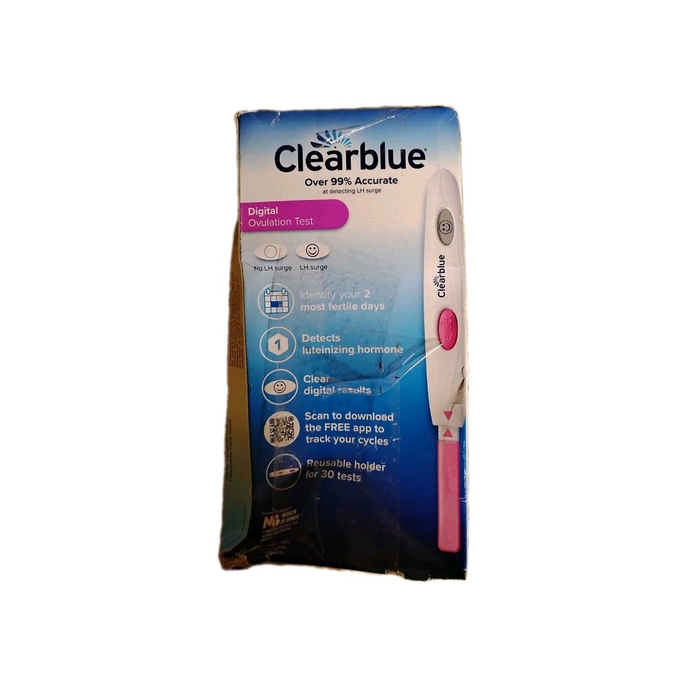 Clearblue Digital Ovulation Test 30 Count Exp 08/16/2027