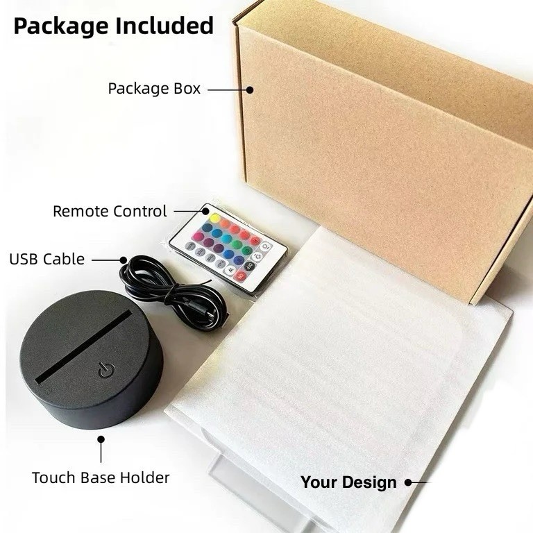 Drake 15 Color Changing LED Lamp – Unique Gift | Remote Control