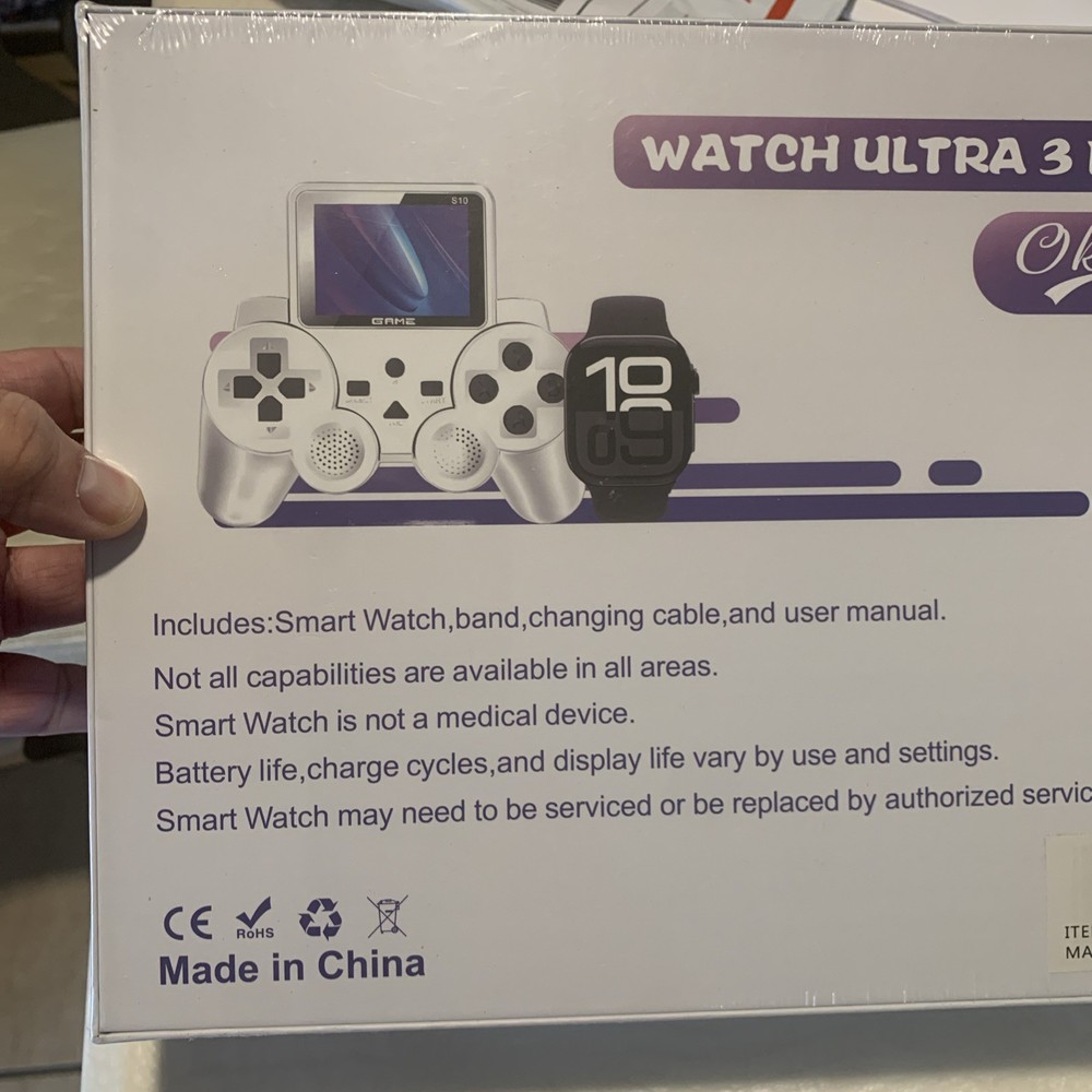 Amoled Hot-5 Watch & Game (520 Games)