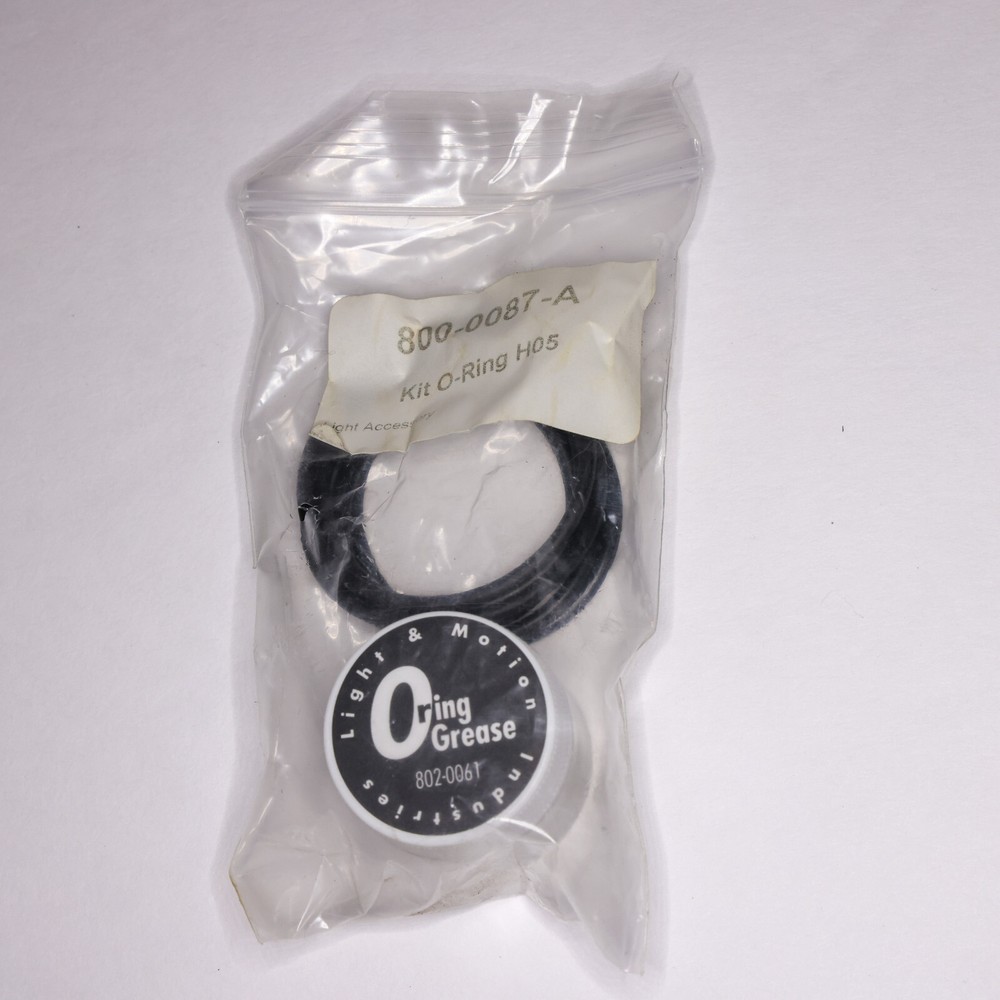 Light&Motion 800-0087-A SunRay Mini Classic Lighting System O-Ring Kit w/ Grease