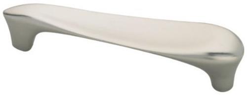 (12 Pack) 3-3/4" Urban Metals Contour Pull Matte Nickel