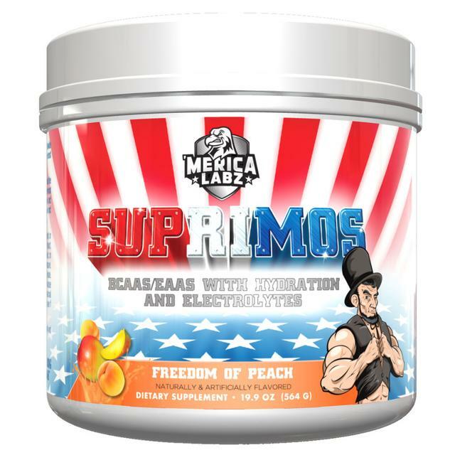 Merica Labz Suprimos BCAA/EAA Supplement with Eletrolytes 30 Servs - All Flavors