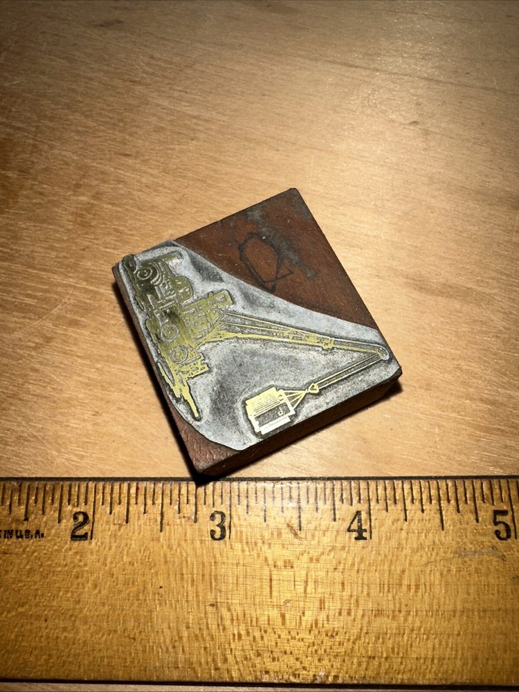 Printing Block ( Old Crane ) Print Block