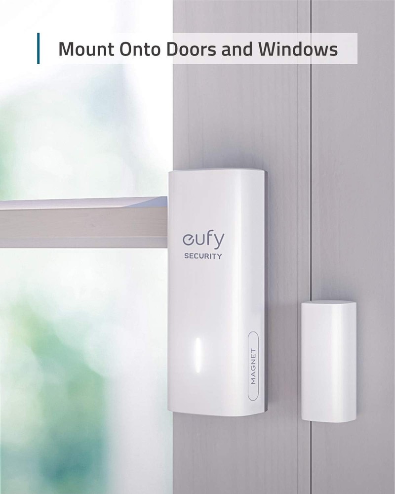 eufy Entry Sensor Send Alert Triggers Siren for Doors Windows Detects|Refurb