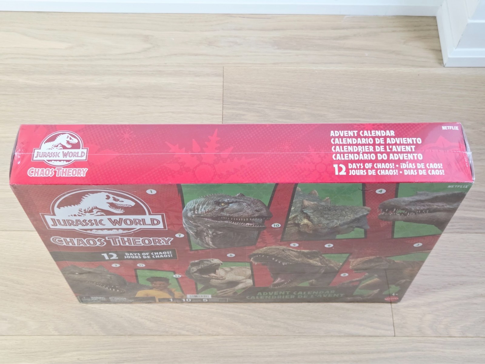 Jurassic World Chaos Theory Advent Calendar 2025 Mattel | Brand New | Fast Ship