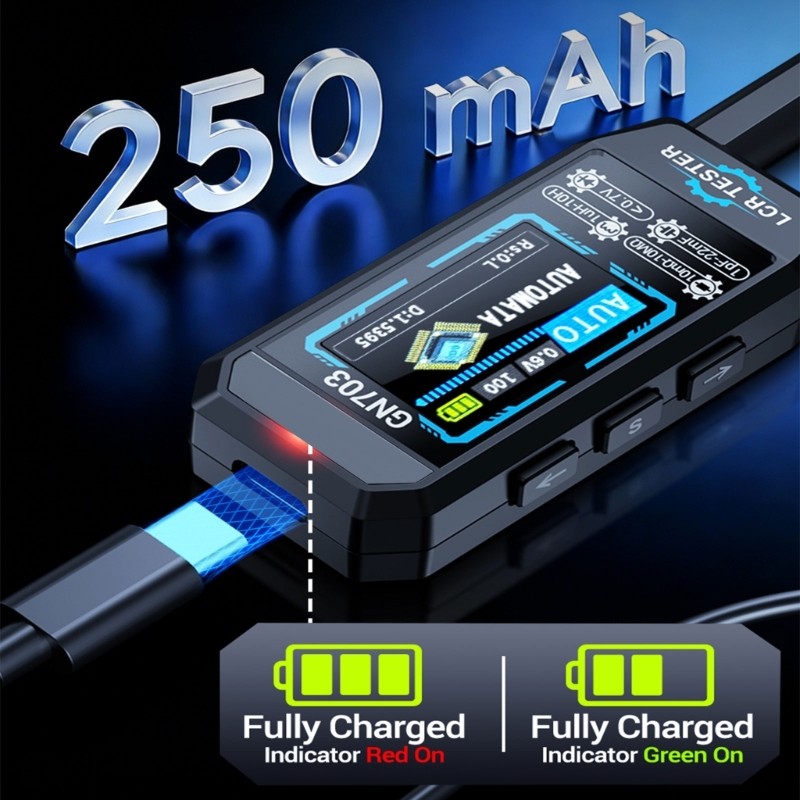 Multifunctional Digital Tweezer for Testing Resistance Capacitance Inductance