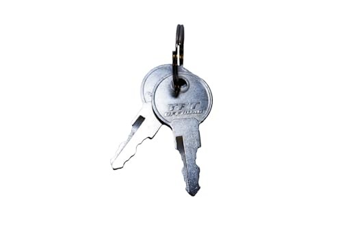 Universal Truck Cap Locking T-Handle Complete Matching Set (One Counter