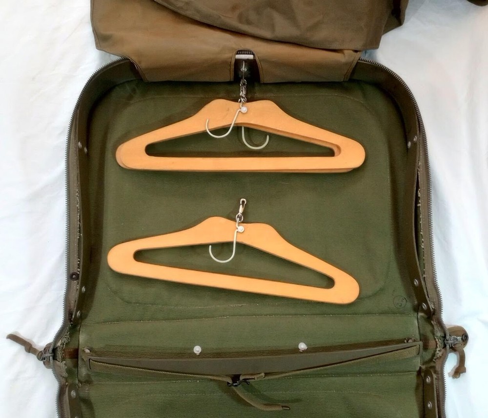 Original WW2 Air Force Army Type B-4 Flyers Canvas Pilot Crew Bag