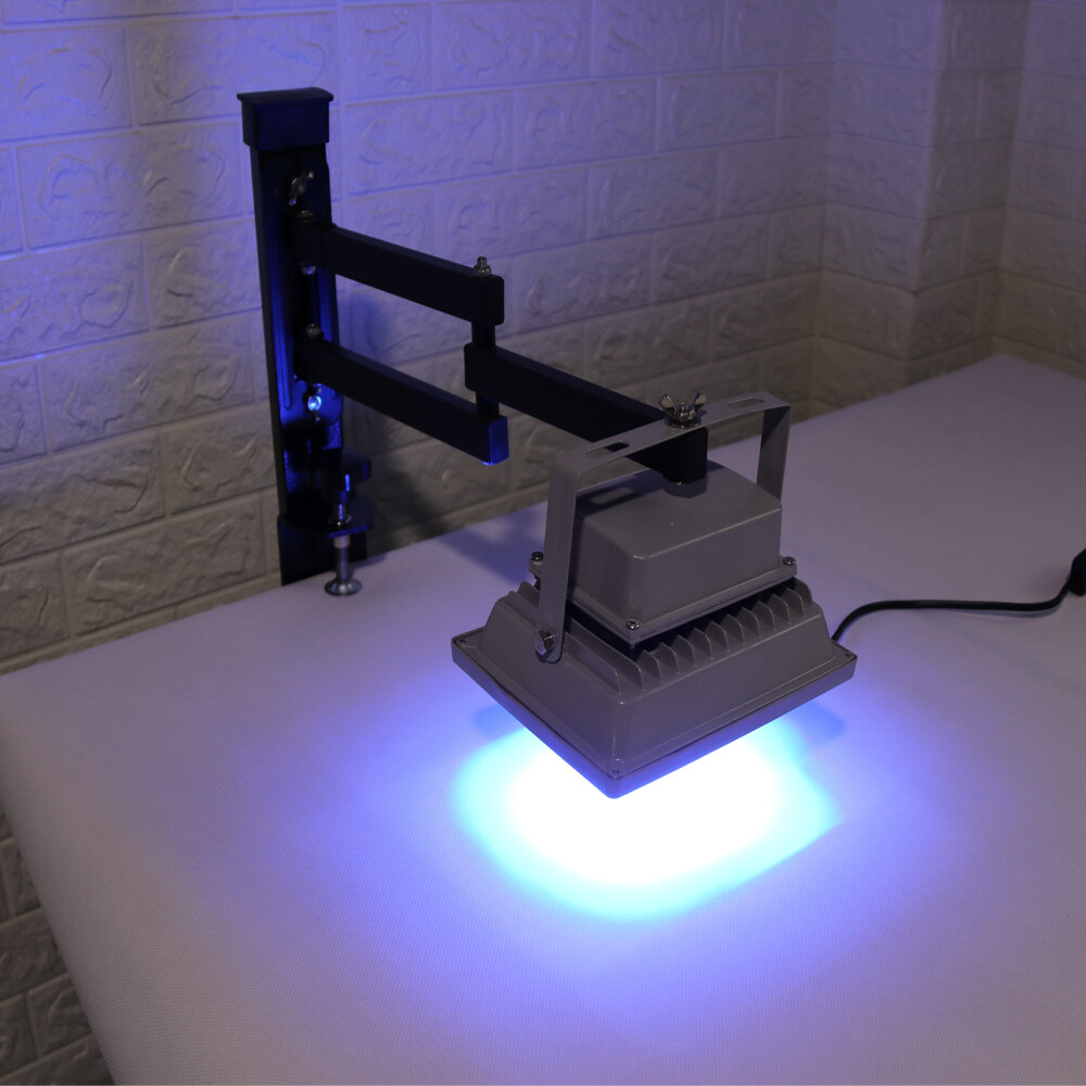 Screen Printing LED Exposure Unit Rotary Light Clamp 110-220 Universal Voltage