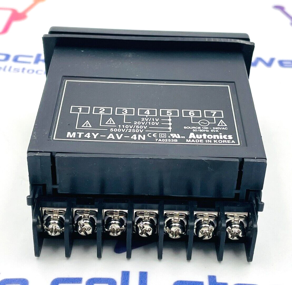 AUTONICS MT4Y-AV-4N Panel Meter