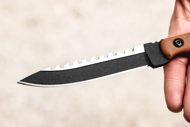 Tops Ranger BootLegger 2 w/Sawback Fixed Blade Knives