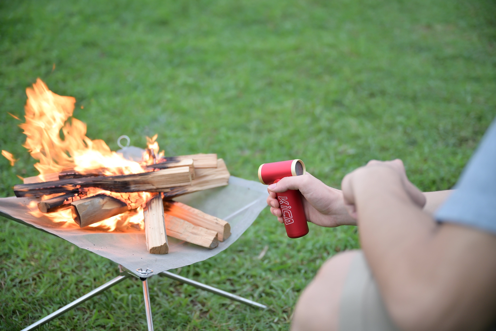 KiCA Jet Fan 2S Portable Electric Air Dust Blower Fan One-Button Turbo Boost